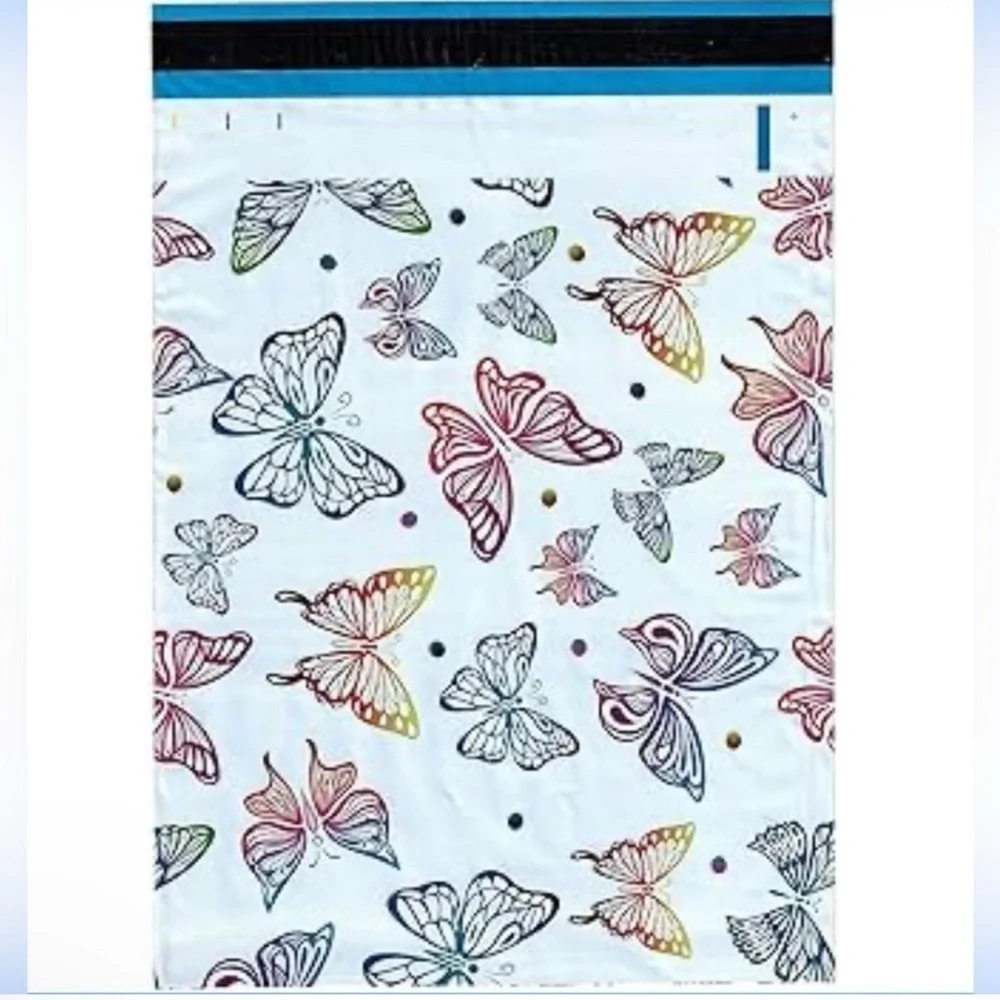 10 Count - 10x13 Polymailers (MULTICOLOR BUTTERFLIES)